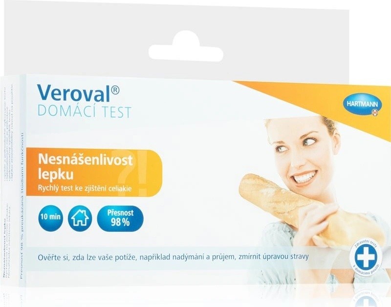 Pozorování Veroval Domácí test pro zjištění nesnášenlivosti lepku 1 ks