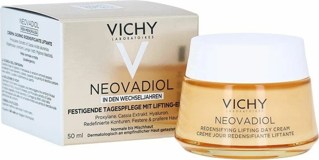 Analýza Vichy NeOvadiol Denní krém postmenopauza 50 ml