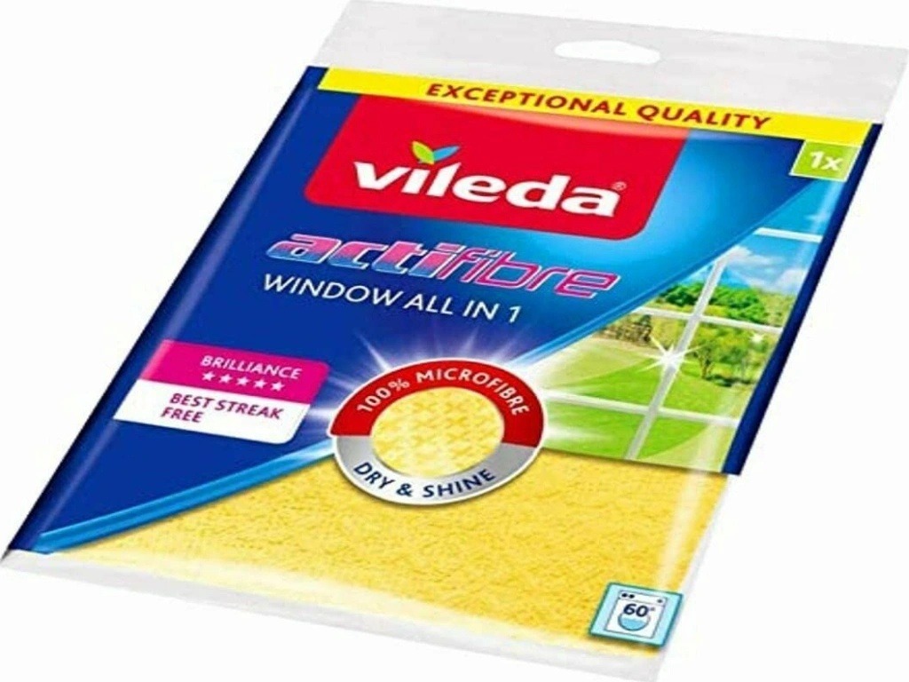 Recenze Vileda Actifibre mikrohadřík na okna 1 ks