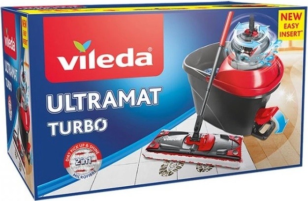 Recenze Vileda Ultramax TURBO Microfibre 2v1 163425