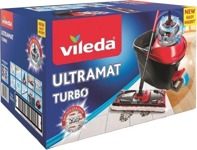 Testování Vileda Ultramax TURBO Microfibre 2v1 163425