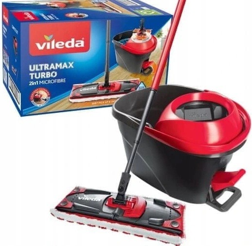 Shrnutí: Vileda Ultramax TURBO Microfibre 2v1 163425