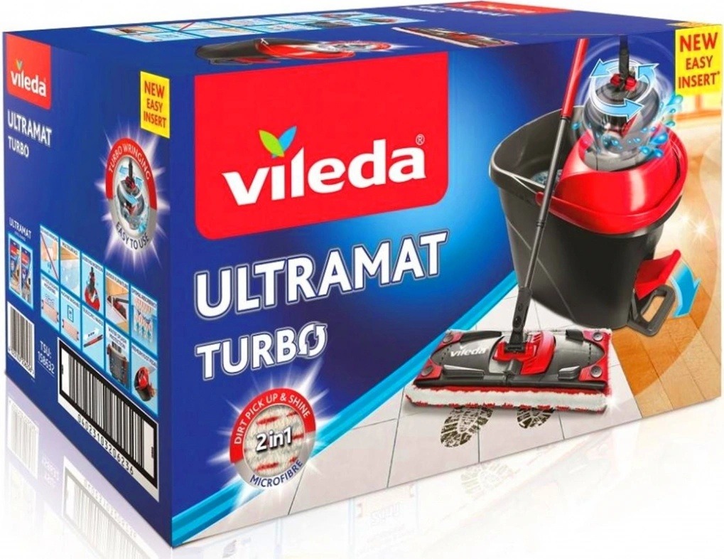 Komentáře k Vileda Ultramax TURBO Microfibre 2v1 163425