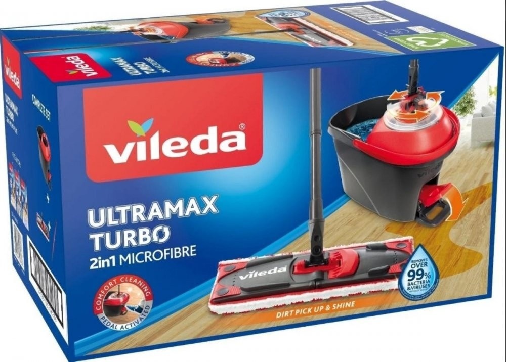 Hodnocení: Vileda Ultramax TURBO Microfibre 2v1 163425