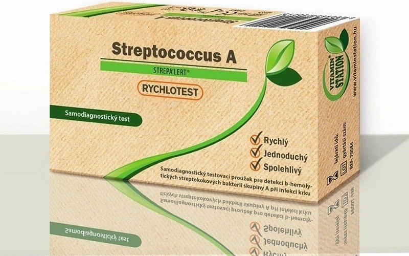 Hodnocení: Vitamin Station Rychlotest Streptococcus A 1 ks