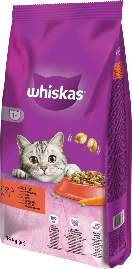 Whiskas Adult hovězí 14 kg