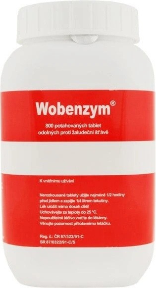 WOBENZYM POR TBL ENT 800