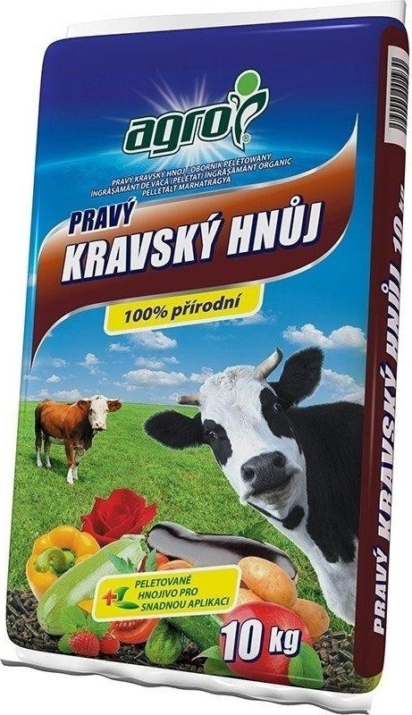 Recenze Agro pravý kravský hnůj 10 kg