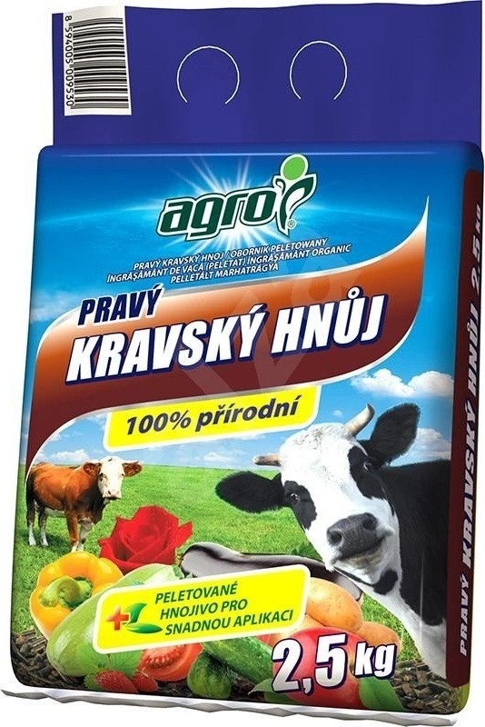 Zkušenost s Agro pravý kravský hnůj 10 kg