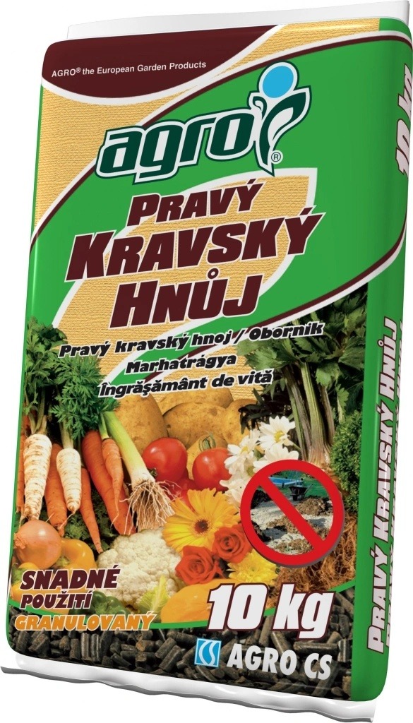 Komentáře k Agro pravý kravský hnůj 10 kg