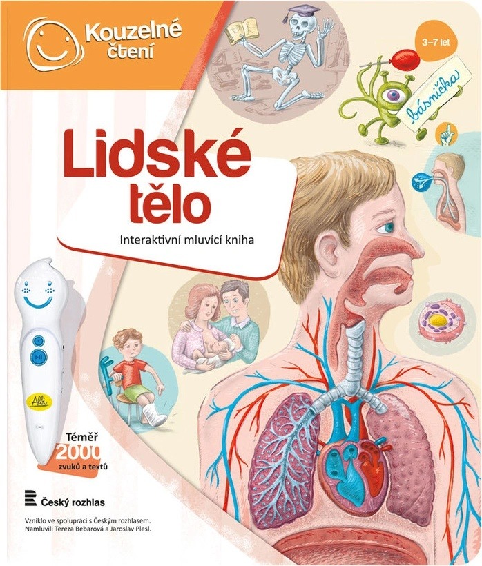 Recenze Albi Kouzelné čtení Kniha Lidské tělo