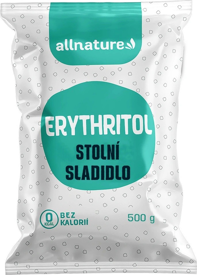 Recenze Allnature Erythritol 500 g