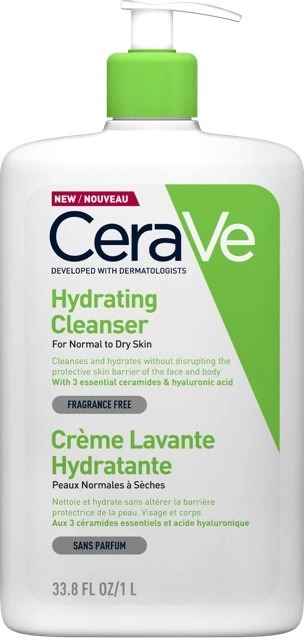 Recenze CeraVe Hydratační čisticí emulze 1000 ml