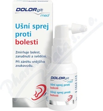  DOLORgit med Ušní sprej proti bolesti 20 ml