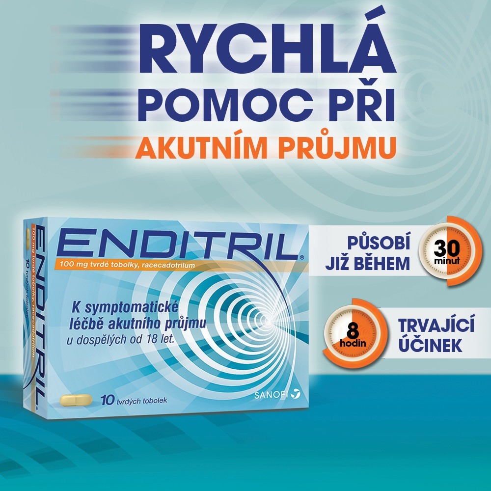 Shrnutí: ENDITRIL POR 100MG CPS DUR 10