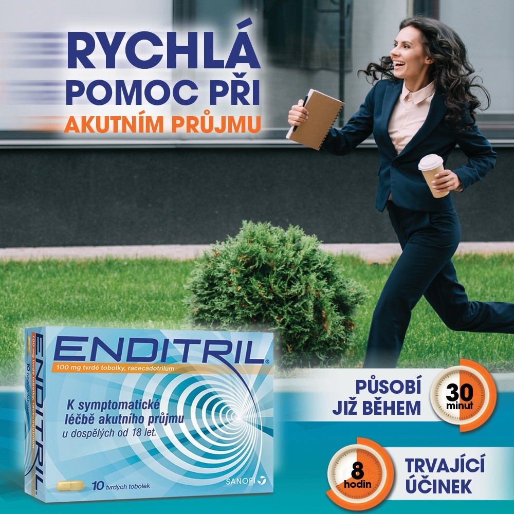 Pozorování ENDITRIL POR 100MG CPS DUR 10