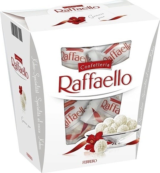 Hodnocení Ferrero Raffaello 230 g