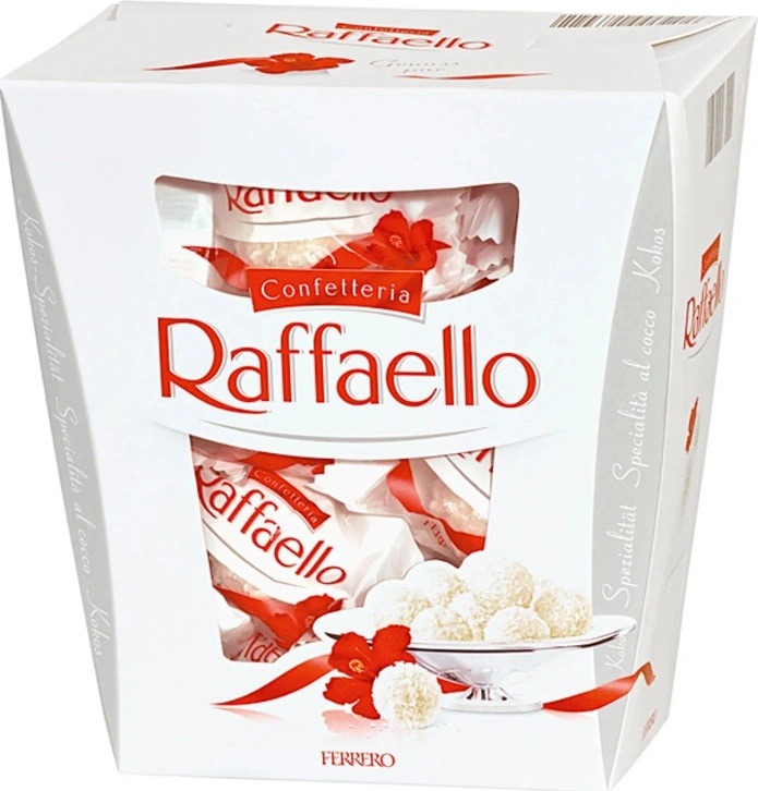 Hodnocení Ferrero Raffaello 230 g