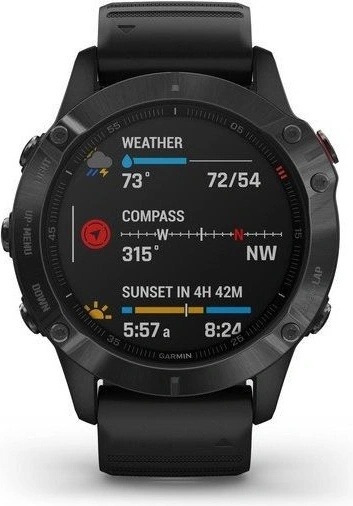 Poznámky k Garmin fenix6 PRO Glass