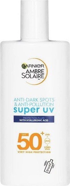 Průzkum Garnier Ambre Solaire Sensitive Advanced Face SPF50+ krém na obličej s kyselinou hyaluronovou 40 ml