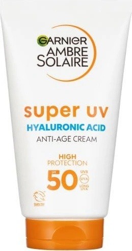 Posouzení: Garnier Ambre Solaire Super UV Anti-Age Protection Cream opalovací krém na obličej SPF50 50 ml