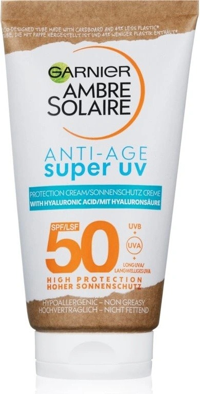 Verdikt: Garnier Ambre Solaire Super UV Anti-Age Protection Cream opalovací krém na obličej SPF50 50 ml