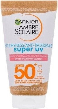 Hodnocení Garnier Ambre Solaire Super UV Anti-Age Protection Cream opalovací krém na obličej SPF50 50 ml