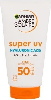 Kritika Garnier Ambre Solaire Super UV Anti-Age Protection Cream opalovací krém na obličej SPF50 50 ml