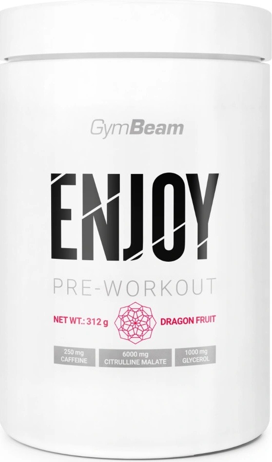 Recenze GymBeam ENJOY Pre-Workout 312 g