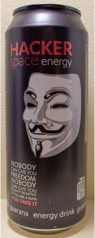 Pozorování Hacker Energy Drink 500 ml