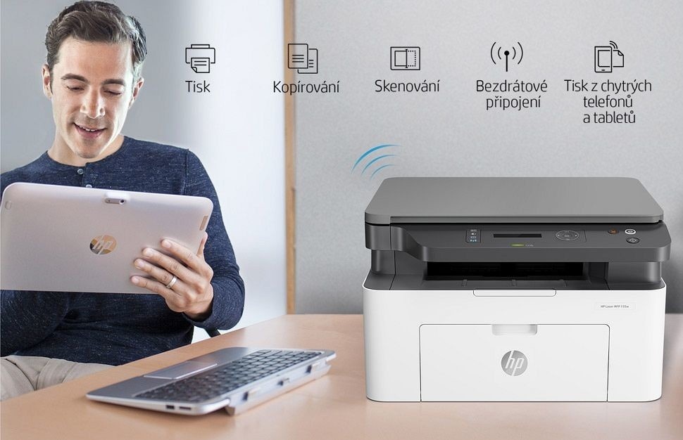 Ostestováno: HP Laser MFP 135w 4ZB83A