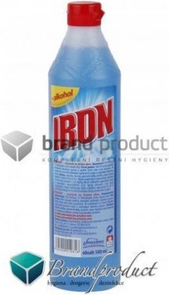 Pohled na Iron přípravek na čištění oken 500 ml