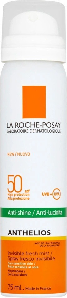 Recenze La Roche-Posay Anthelios spray na opalování na obličej SPF50 75 ml