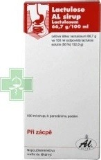 Hodnocení LACTULOSE AL POR 667MG/ML SIR 1X500ML