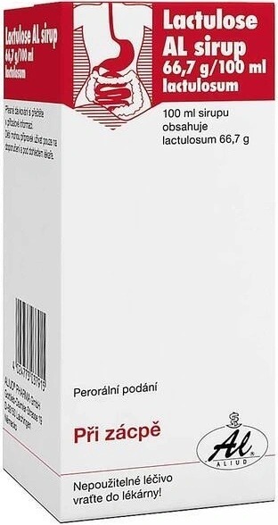 Podívejte se na LACTULOSE AL POR 667MG/ML SIR 1X500ML