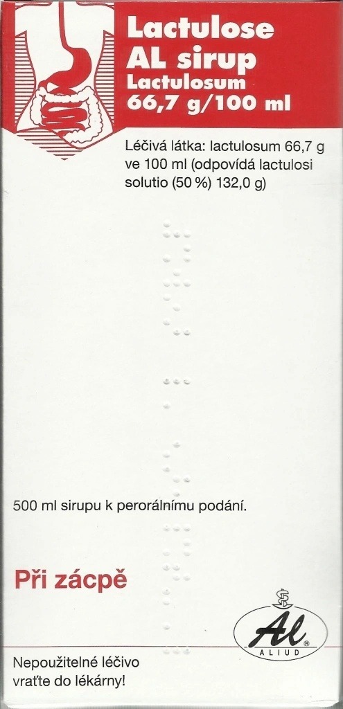 Hodnocení: LACTULOSE AL POR 667MG/ML SIR 1X500ML