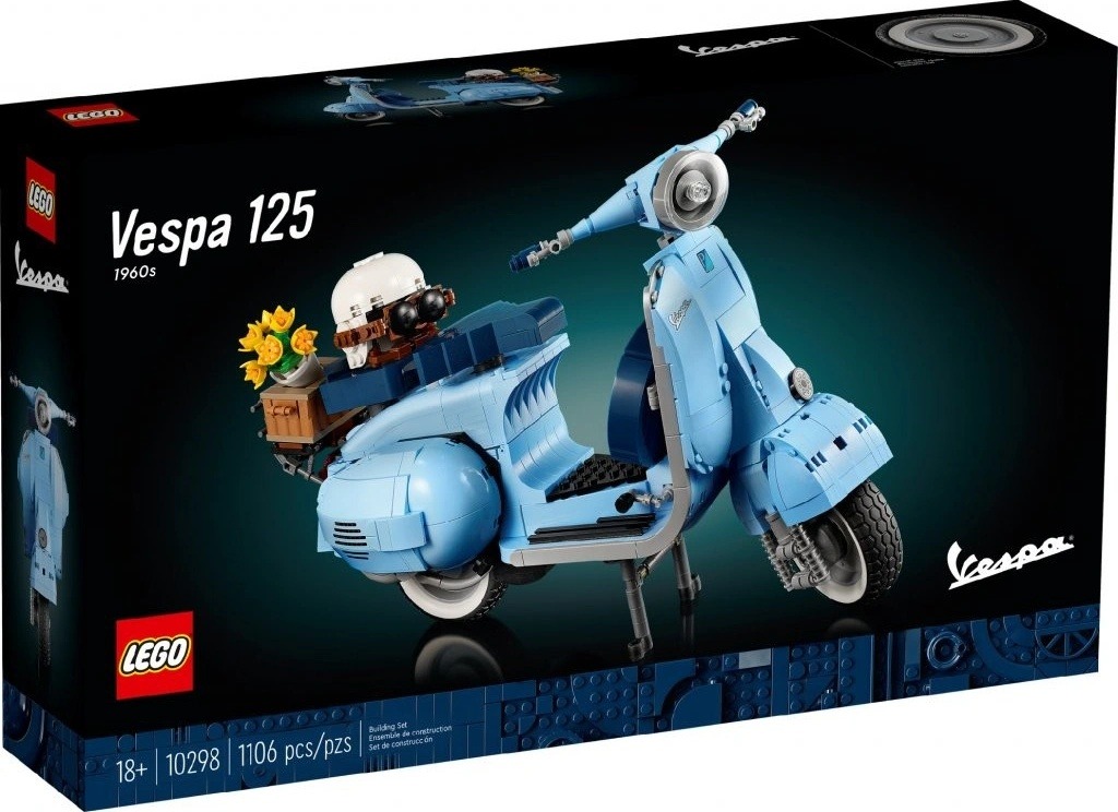 Zkušenost s LEGO® Creator 10298 Vespa