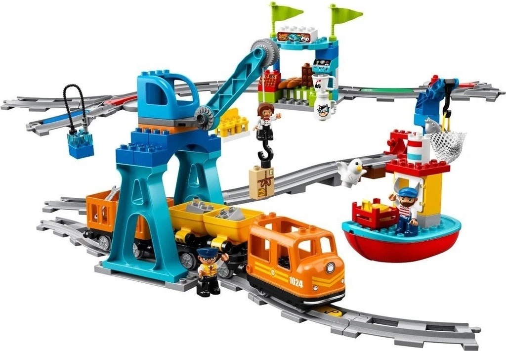 Recenze LEGO® DUPLO® 10875 Nákladní vlak