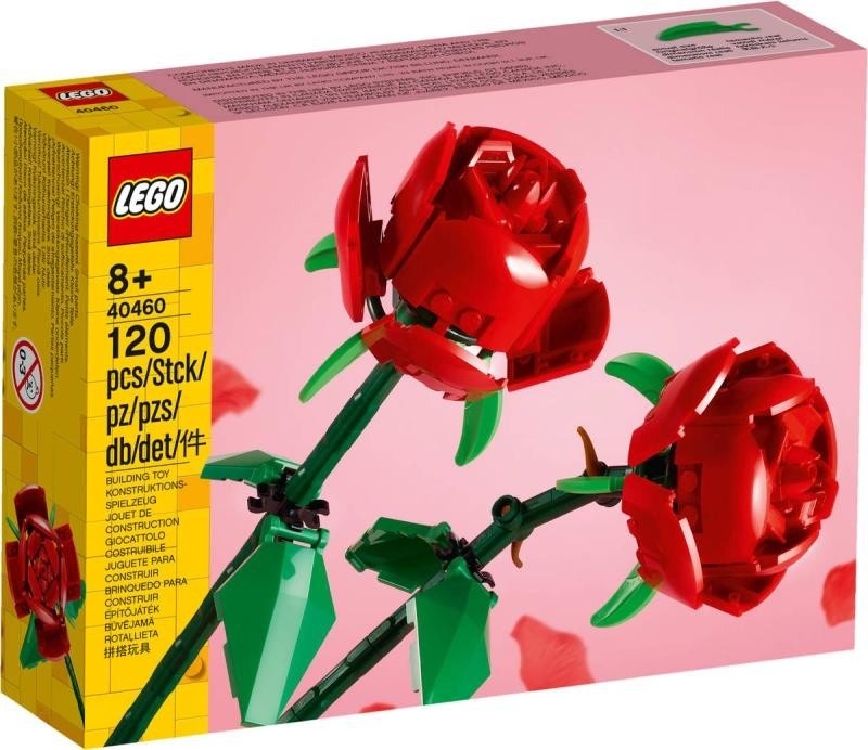 Zkušenosti s LEGO® Iconic 40460 Růže