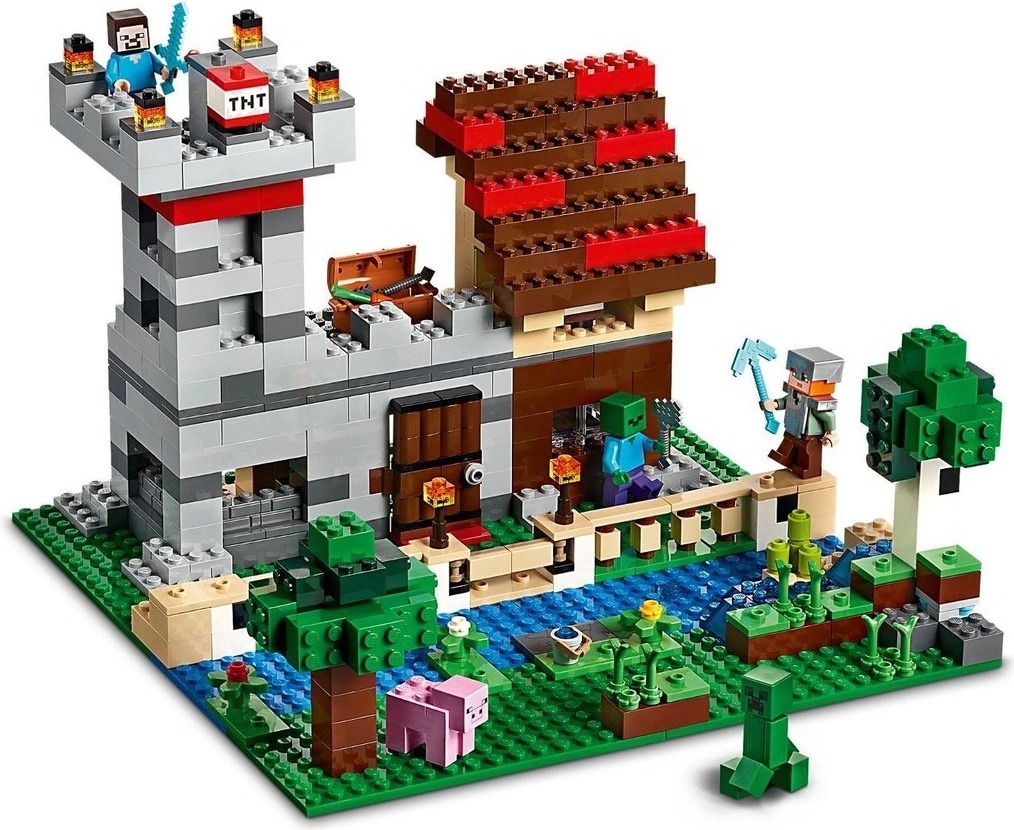 Recenze LEGO® Minecraft® 21161 Kreativní box 3.0