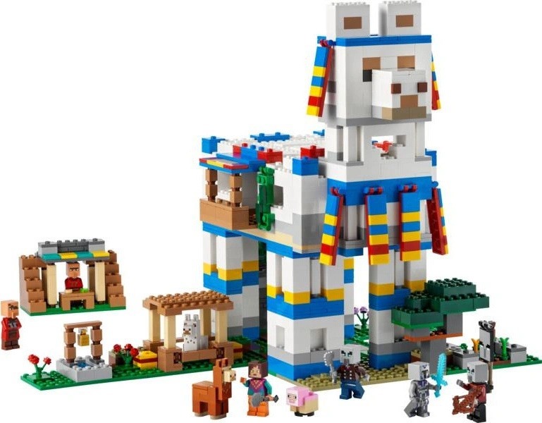 Zkoumání LEGO® Minecraft® 21188 Vesnice lam