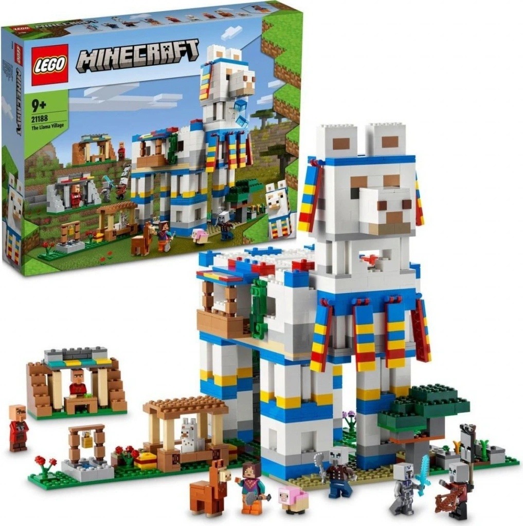 Průzkum LEGO® Minecraft® 21188 Vesnice lam