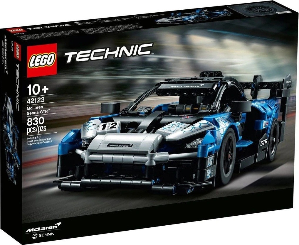 Recenze LEGO® Technic 42123 McLaren Senna GTR