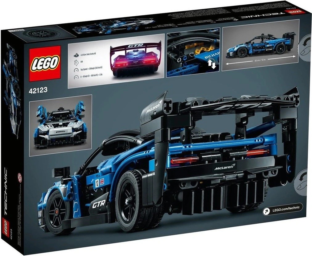 Ostestováno: LEGO® Technic 42123 McLaren Senna GTR