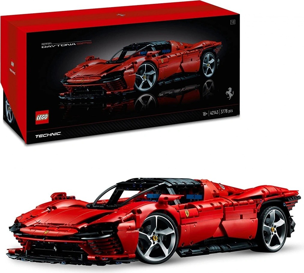 Pohled na LEGO® Technic 42143 Ferrari Daytona SP3