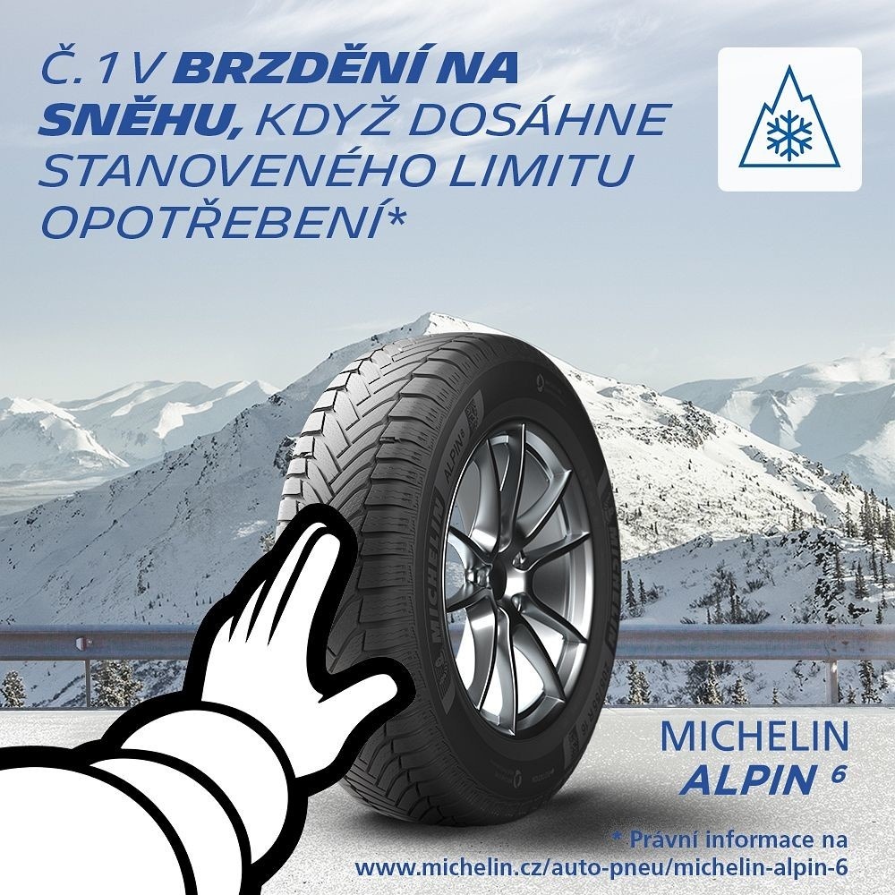 Zkoumání Michelin Alpin 6 205/55 R16 91H