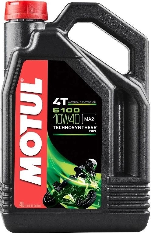 Recenze Motul 5100 4T 10W-40 4 l