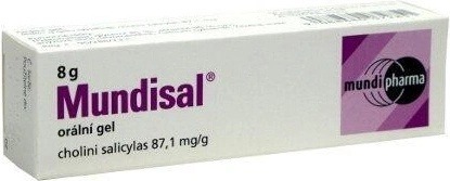 Hodnocení MUNDISAL ORM 87,1MG/G ORM GEL 1X8G