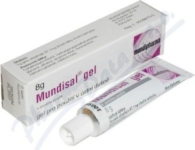 Testování MUNDISAL ORM 87,1MG/G ORM GEL 1X8G