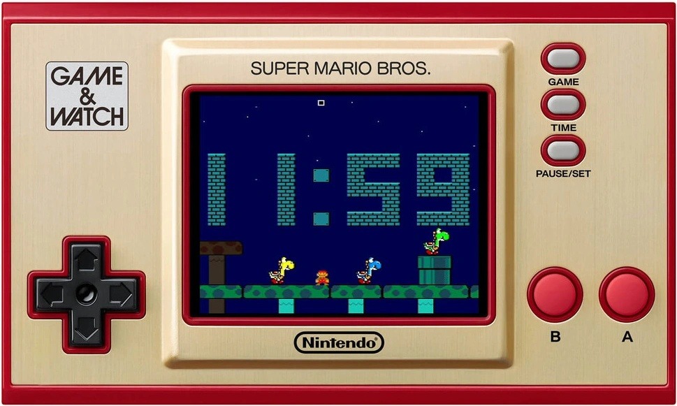 Pozorování Nintendo Game & Watch: Super Mario Bros